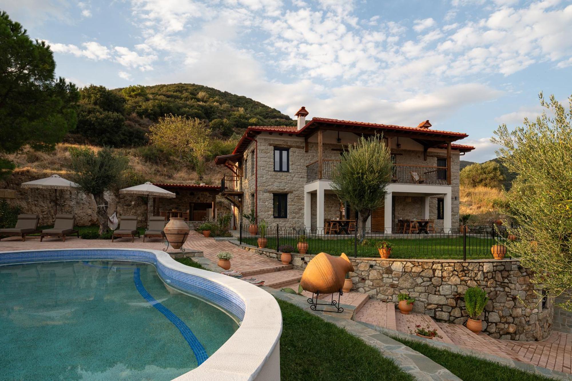 Lithos Villas Apollon Sykia Zewnętrze zdjęcie