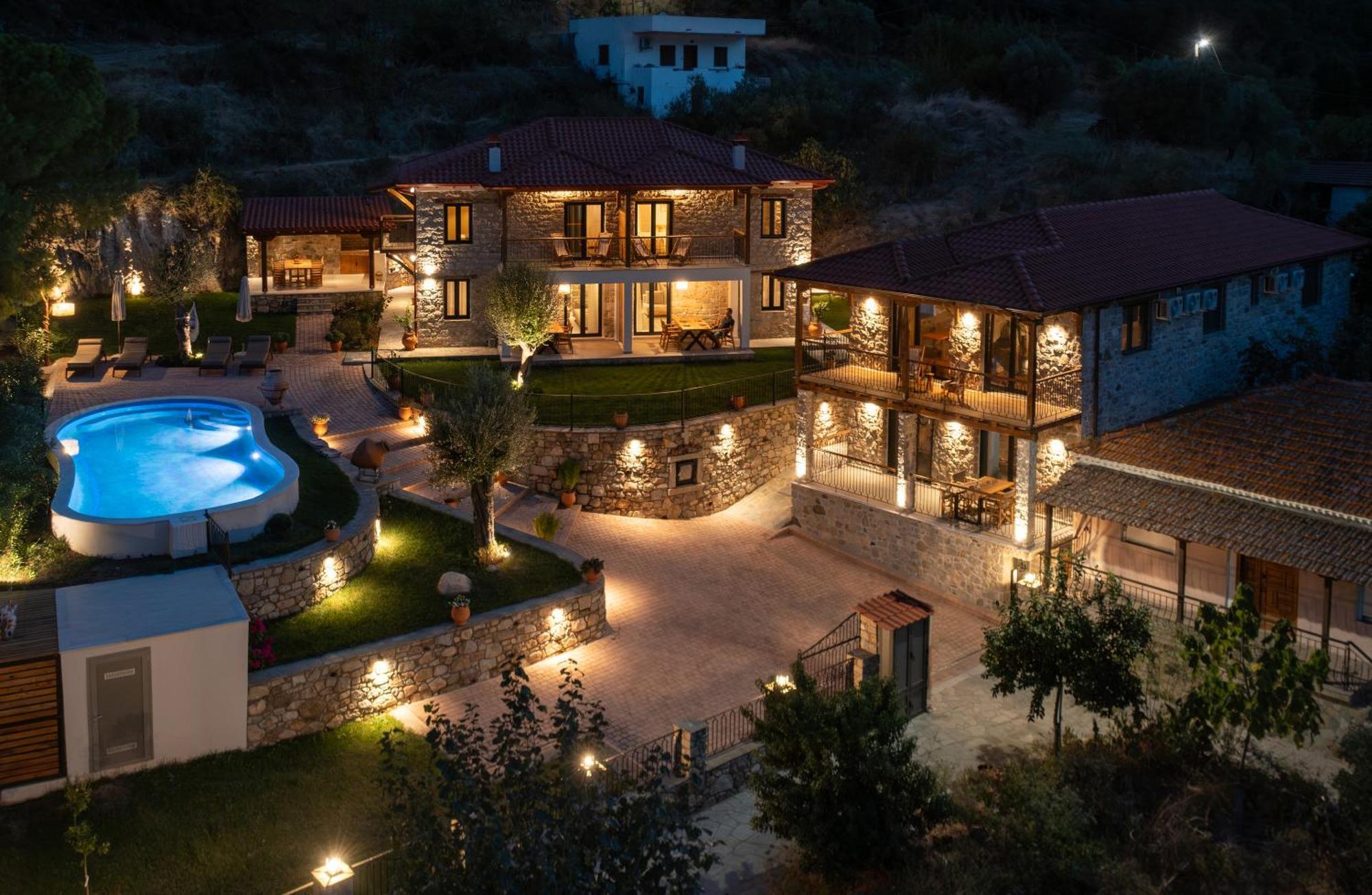 Lithos Villas Apollon Sykia Zewnętrze zdjęcie